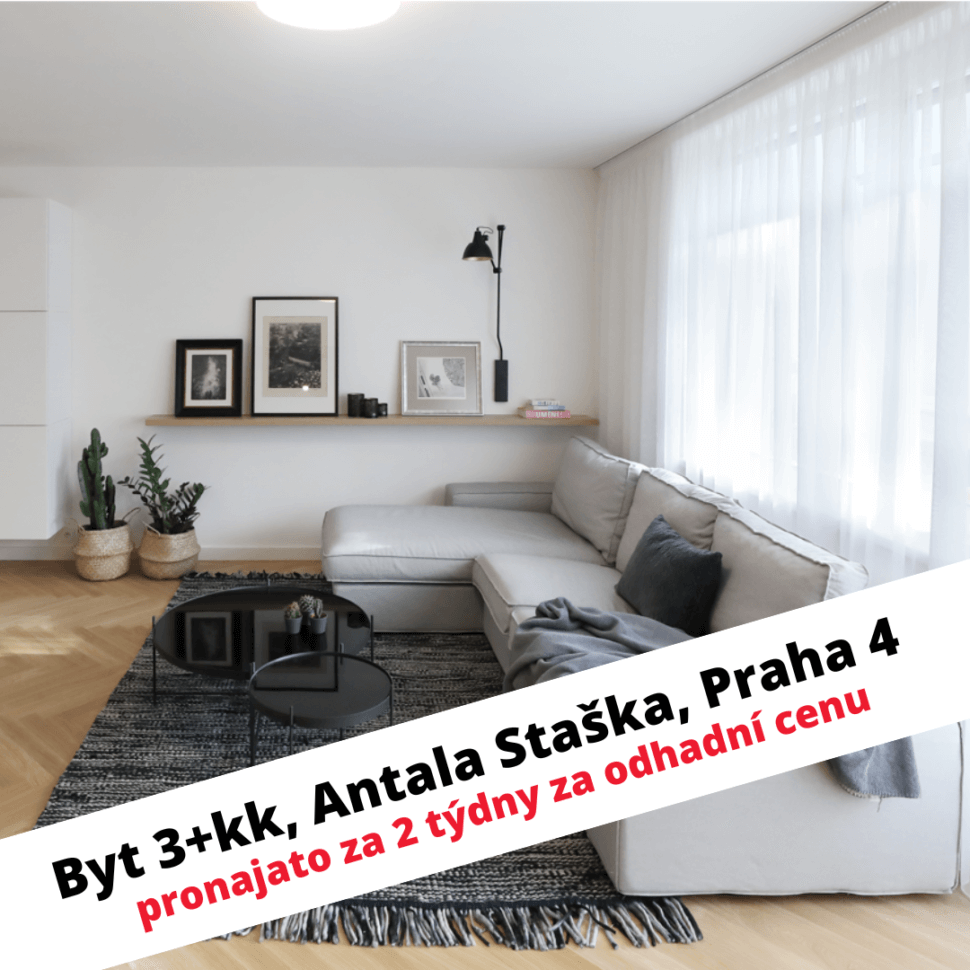 Antala Staška pronájem